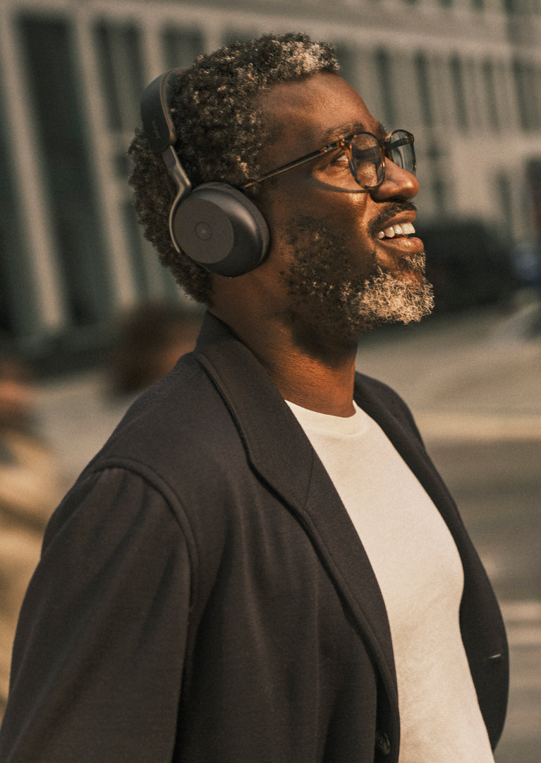 Jabra Evolve3 75 - UC Link390c (Wireless Charging Pad) - Black - 37599-989-889