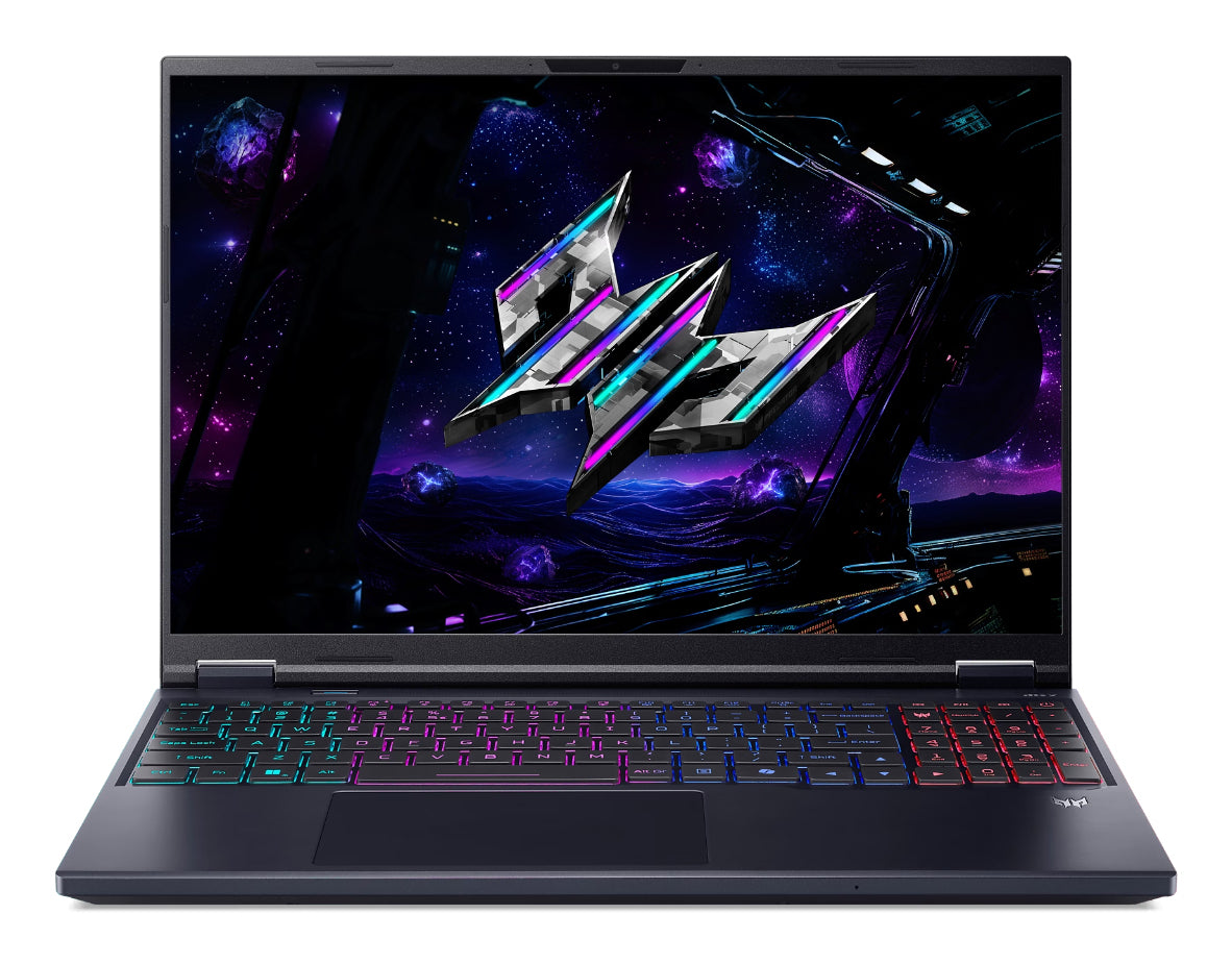 Acer Predator PHN16-73-773D Intel Core Ultra 7 255HX Laptop 40.6 cm (16") WQXGA 32 GB DDR5-SDRAM 1 TB SSD NVIDIA GeForce RTX 5060 Wi-Fi 6E (802.11ax) Windows 11 Pro Black - NH.QZ6AA.002 ACER