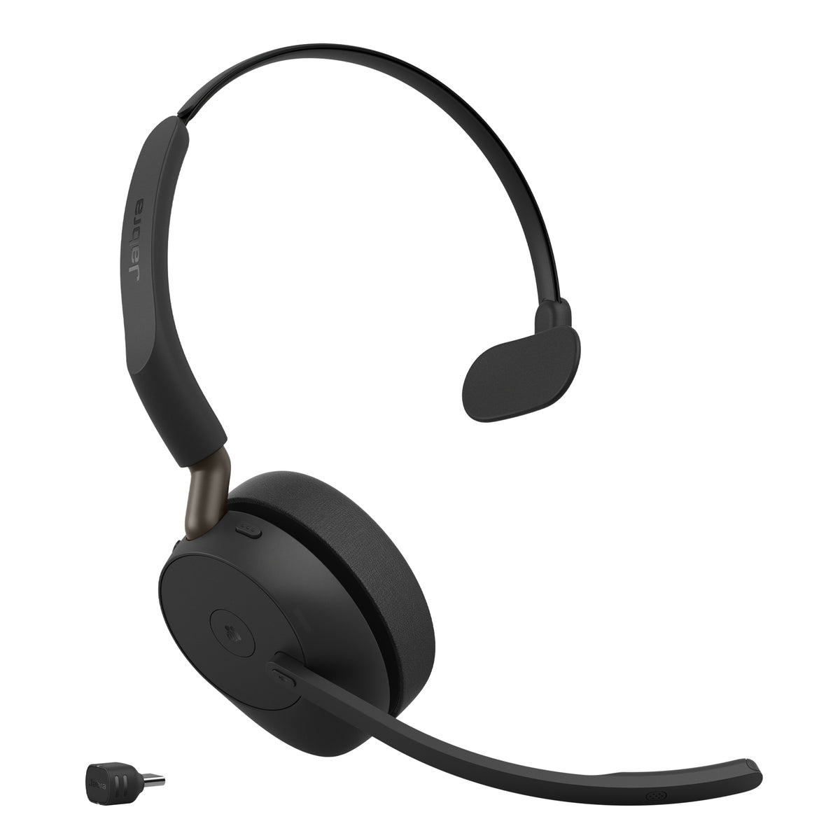 Jabra Evolve3 65 MS - USB-C with Dongle - Mono (Charging Stand) - 36599-899-889