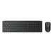 Lenovo 4X31S04810 keyboard Mouse included Office RF Wireless + Bluetooth US English Black - 4X31S04810