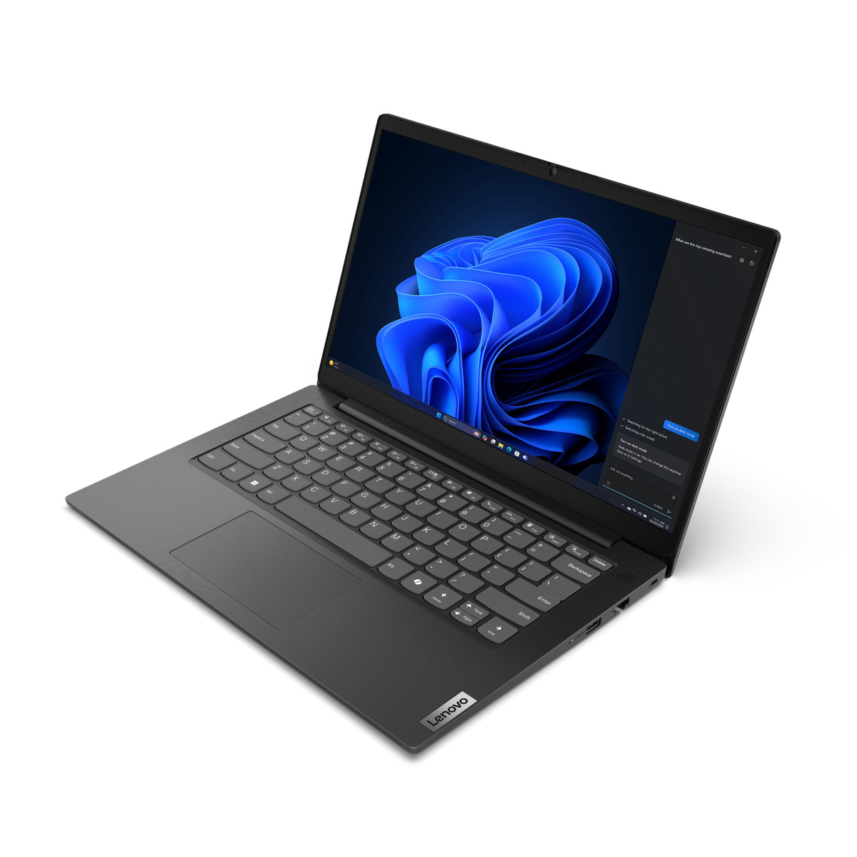 Lenovo V14 G5 IRL Intel Core 5 210H Laptop 35.6 cm (14") Full HD 8 GB DDR5-SDRAM 256 GB SSD Wi-Fi 6 (802.11ax) Windows 11 Pro English Black - 83HD0044US