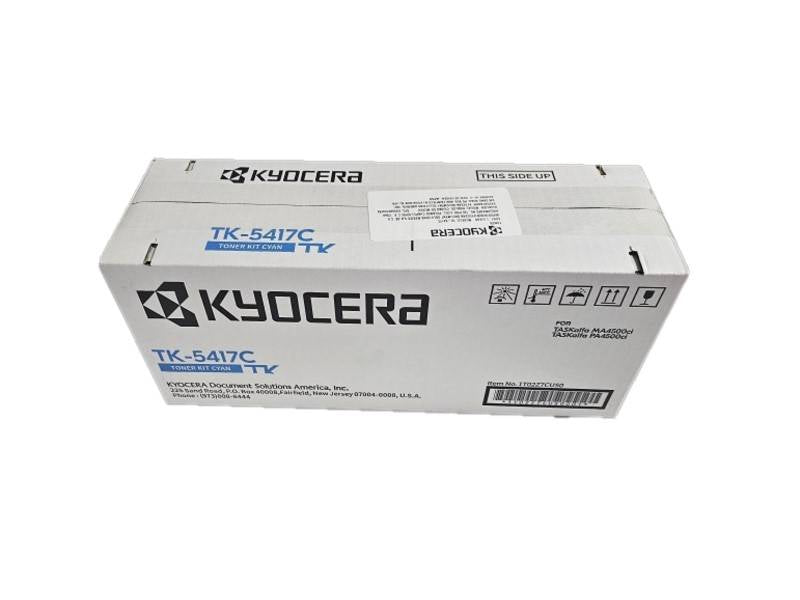 Kyocera (TK-5417C) Cyan Toner Cartridge (13,000 Yield) - 1T02Z7CUS0