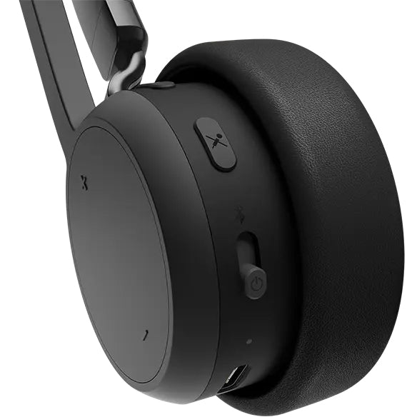 Lenovo 4XD1Q30302 headphones/headset Wireless Head-band Calls/Music Bluetooth Black - 4XD1Q30302 LENOVO