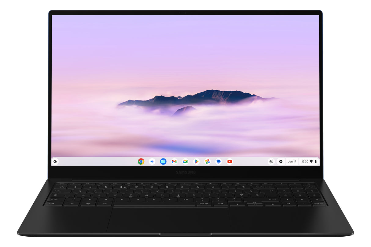 Samsung Galaxy Chromebook Plus Intel Core 3 100U Laptop 39.6 cm (15.6") Full HD 8 GB LPDDR5x-SDRAM 256 GB eUFS Wi-Fi 6E (802.11ax) ChromeOS Blue - XE550XGA-KC1US