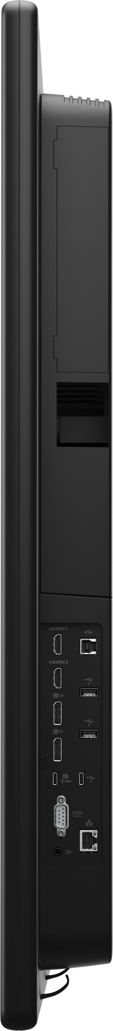 DELL P5525QC Digital signage flat panel 138.8 cm (54.6") LCD 400 cd/m² 4K Ultra HD Black - DELL-P5525QC DELL