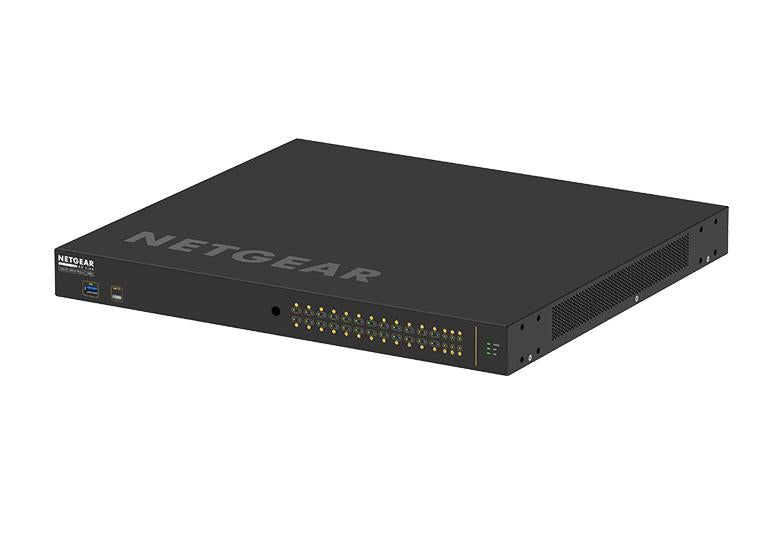 NETGEAR GSM4230UP Managed L2/L3/L4 Gigabit Ethernet (10/100/1000) Power over Ethernet (PoE) 1U Black - GSM4230UP-100NAS