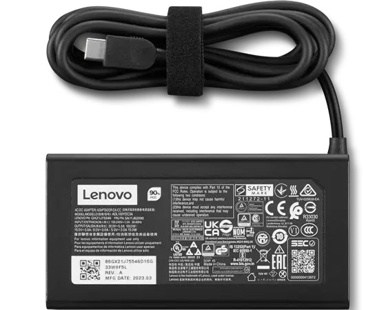Lenovo 4X21M37465 power adapter/inverter Indoor 100 W Black - 4X21M37465