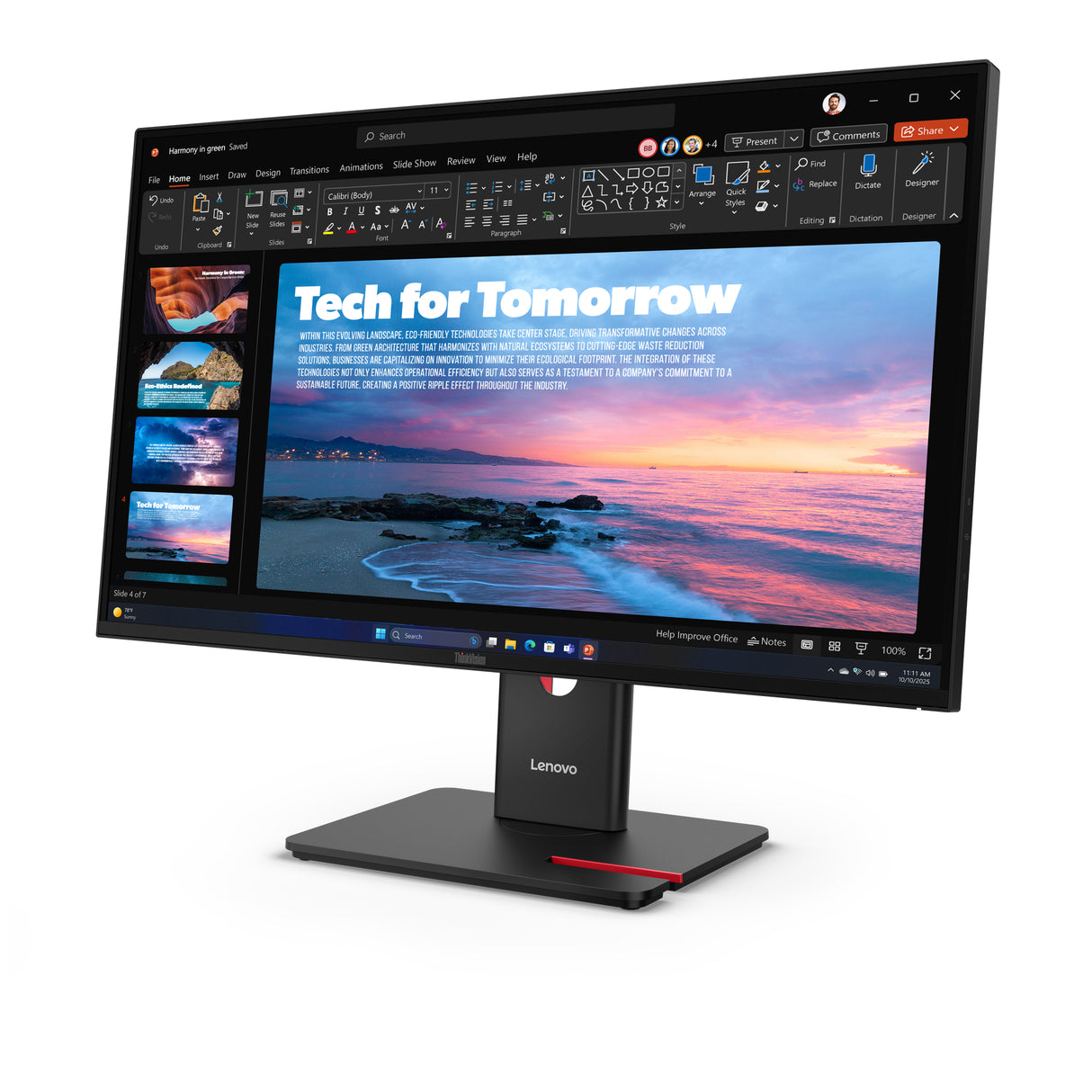 Lenovo ThinkVision T27QD-40 Monitor - 64AAGAR2US
