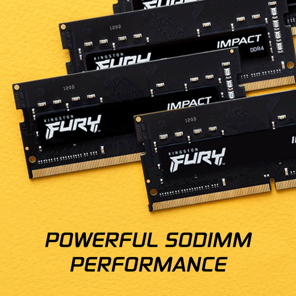 Kingston Technology FURY 32GB 3200MT/s DDR4 CL20 SODIMM Impact - KF432S20IB/32