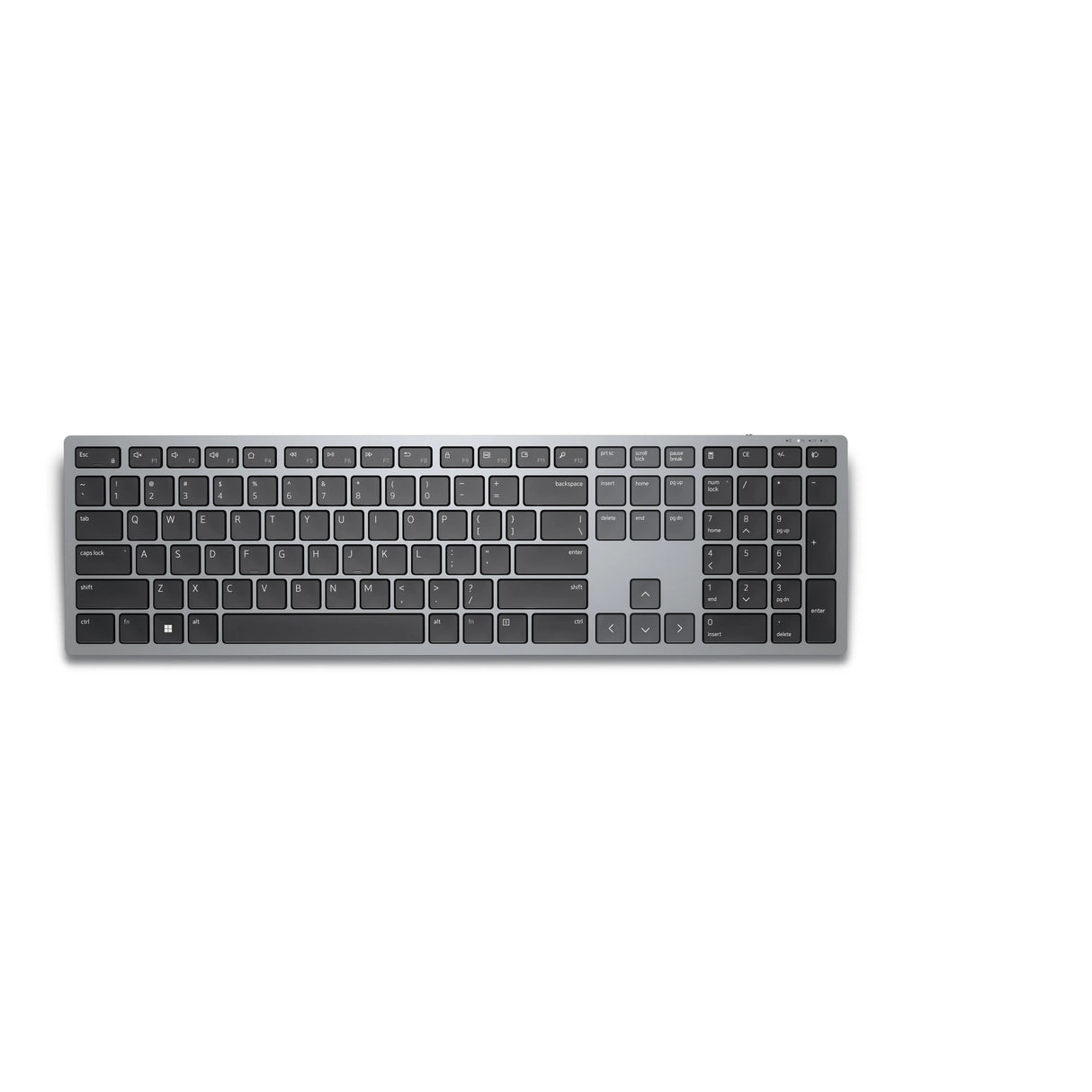 DELL DELL KB700 keyboard Office RF Wireless + Bluetooth English Grey