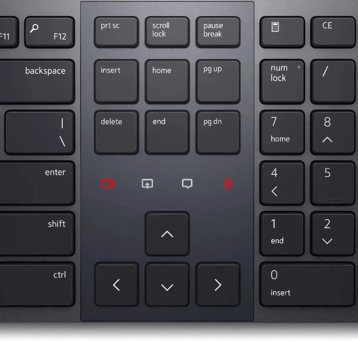 DELL DELL KB900 keyboard Office RF Wireless Black - KB900-GR-US