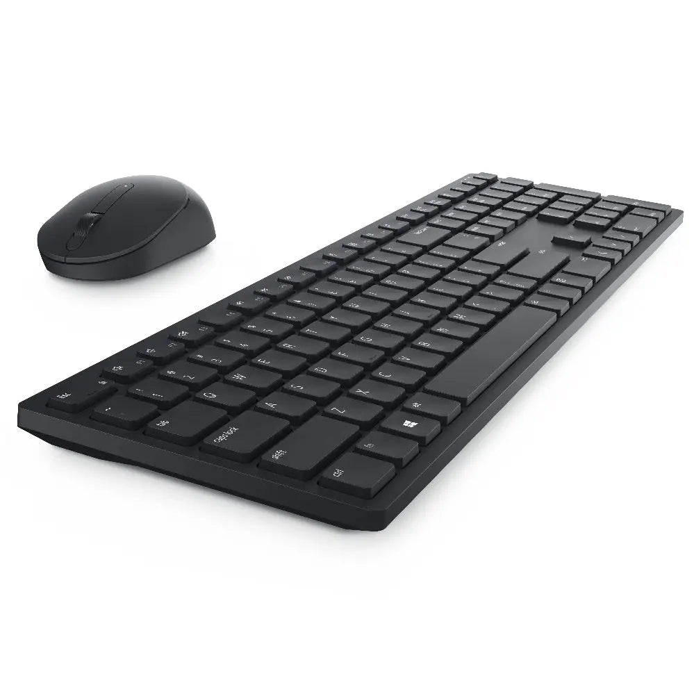 DELL DELL KM5221W keyboard Mouse included Office RF Wireless QWERTY US International Black - KM5221WBKB-US