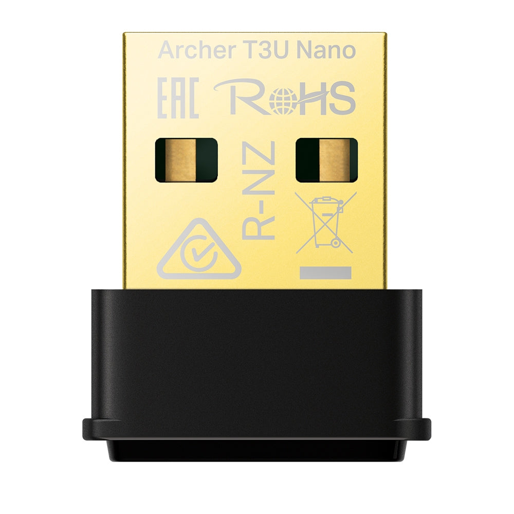TP-Link AC1300 Nano Wireless MU-MIMO USB Adapter - ARCHER T3U NANO