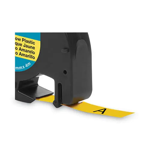 DYMO DYMO LetraTag Plastic Label Tape Cassette, 0.5" x 13 ft, Yellow - 91332