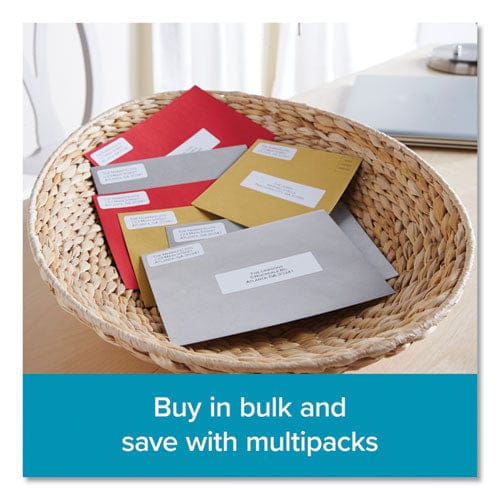 DYMO DYMO LW Multipurpose Labels, 1" x 2.13", White, 500 Labels/Roll, 6 Rolls/Pack - 2050764