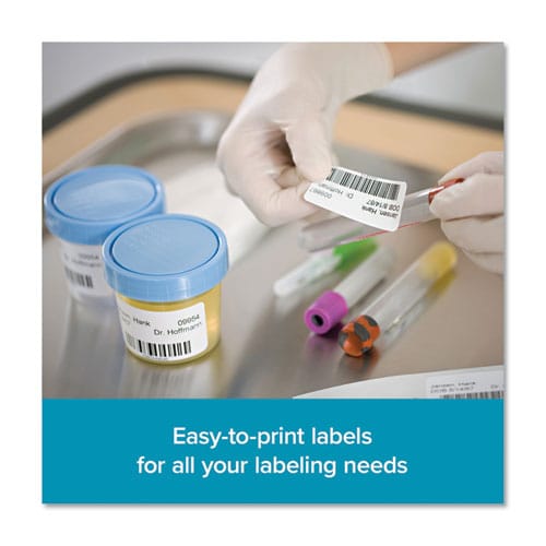 DYMO DYMO LW Multipurpose Labels, 1" x 2.13", White, 500 Labels/Roll, 6 Rolls/Pack - 2050764