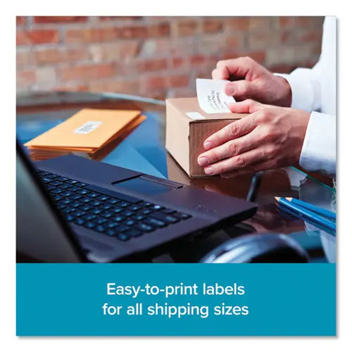 DYMO DYMO LW Shipping Labels, 2.31" x 4", White, 300 Labels/Roll, 6 Rolls/Pack - 2050765