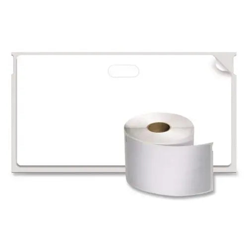 DYMO DYMO Self-Adhesive Name Badge Labels, 2.25" x 4", White, 250 Labels/Box - 30857