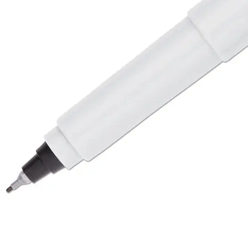 DYMO DYMO Ultra Fine Tip Permanent Marker, Ultra-Fine Needle Tip, Black, Dozen - 37001B
