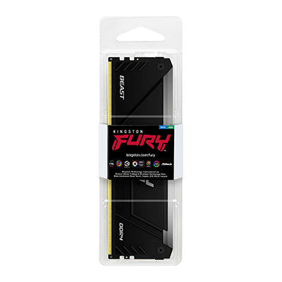 Kingston Technology FURY Beast 32GB 3200MT/s DDR4 CL16 DIMM RGB - KF432C16BB2A/32