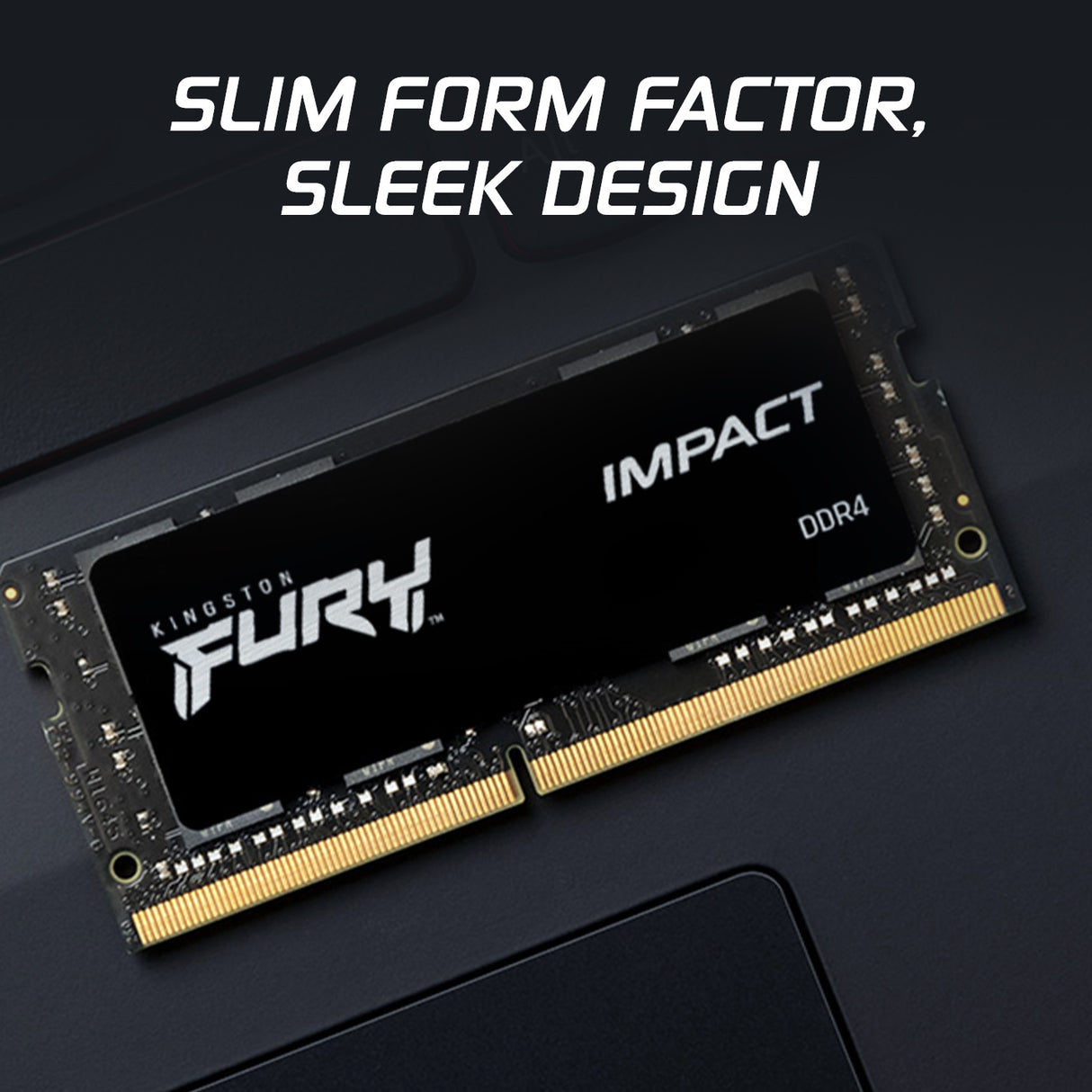 Kingston Technology FURY 16GB 3200MT/s DDR4 CL20 SODIMM Impact - KF432S20IB/16