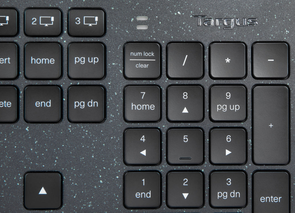 Targus Energy Harvesting EcoSmart keyboard Office Bluetooth Black - AKB868US