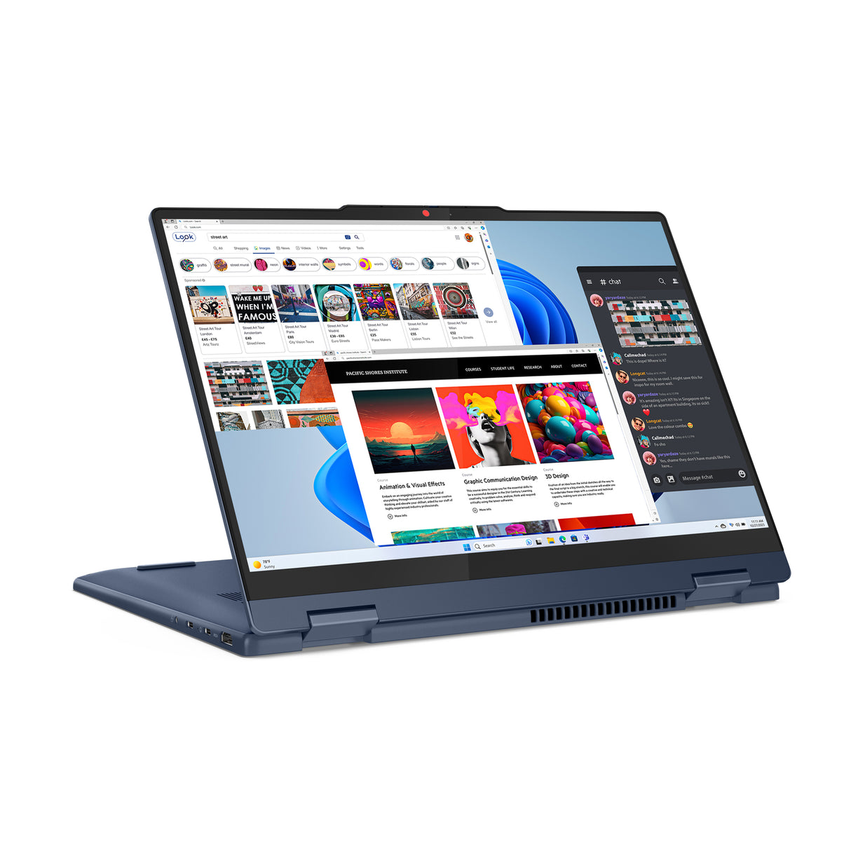 Lenovo IdeaPad 5 2-in-1 14IRU9 Intel Core 5 120U Hybrid (2-in-1) 35.6 cm (14") Touchscreen WUXGA 8 GB LPDDR5x-SDRAM 256 GB SSD Wi-Fi 6 (802.11ax) Windows 11 Home US English Blue - 83DT000MUS LENOVO
