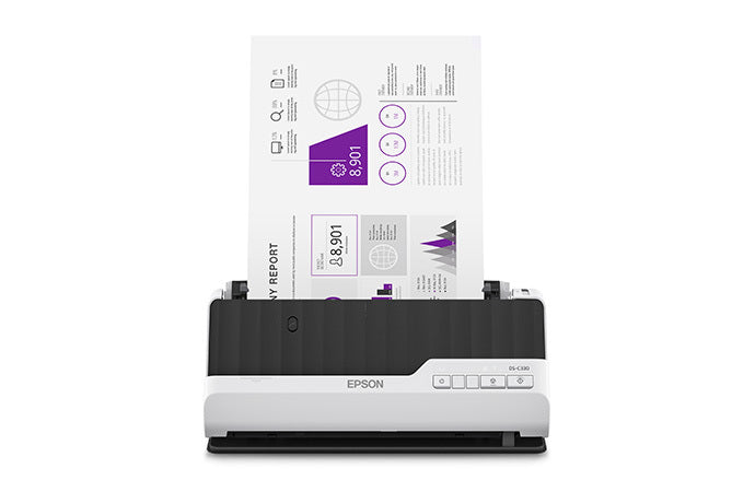 Epson DS-C330 Compact Desktop Document Scanner - B11B272201