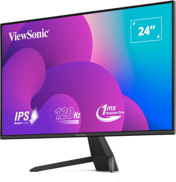 Viewsonic VX2470-MHD computer monitor 61 cm (24") 1920 x 1080 pixels Full HD LED Black - VX2470-MHD