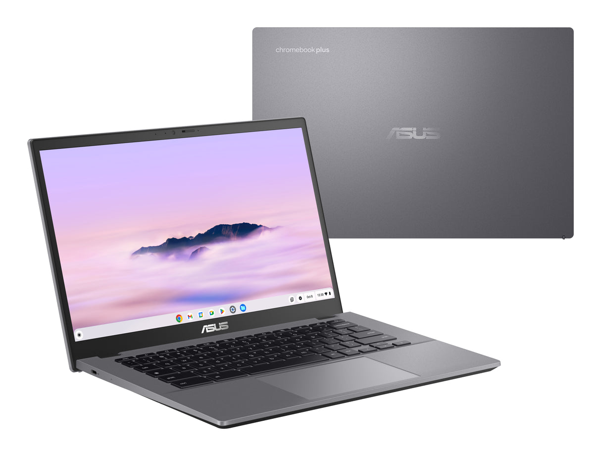 ASUS Chromebook Plus CX34 CX3402CVA-DB388-GR Intel Core 3 100U 35.6 cm (14") Full HD 8 GB LPDDR5-SDRAM 128 GB UFS Wi-Fi 6E (802.11ax) ChromeOS Grey - CX3402CVA-DB388-GR