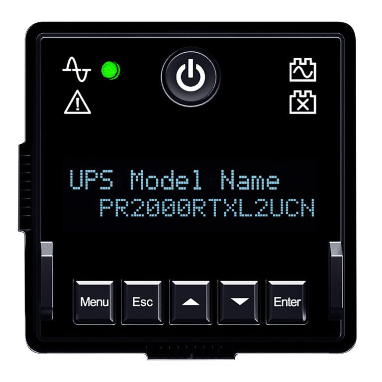CyberPower Smart App Sinewave uninterruptible power supply (UPS) Line-Interactive 2 kVA 2000 W 8 AC outlet(s) - PR2000RTXL2UCN