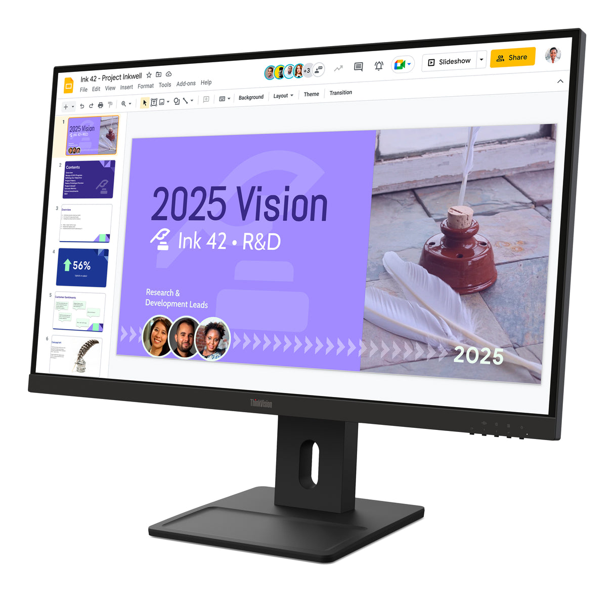 Lenovo ThinkVision E27Q-40 Monitor - 64BDGAR4UZ
