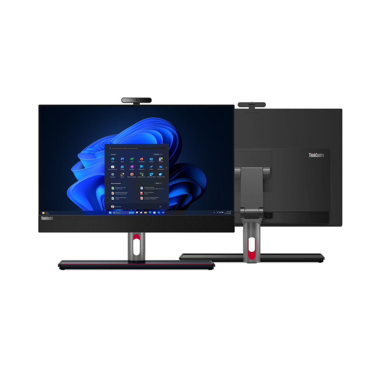 Lenovo ThinkCentre M90a Gen 5 Intel® Core™ i7 i7-14700 60.5 cm (23.8") 1920 x 1080 pixels All-in-One PC 16 GB DDR5-SDRAM 512 GB SSD Windows 11 Pro Wi-Fi 6E (802.11ax) Black - 12SH0028US LENOVO