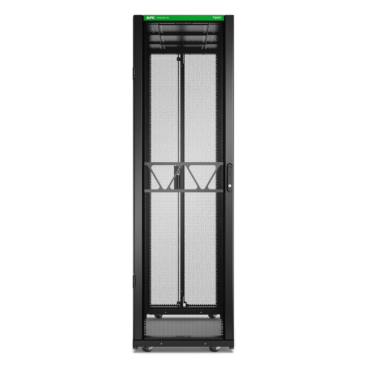 APC Netshelter SX Gen2 AR3300B2 - 42U, 1991h x 600w x 1200d mm, with side panels, black - AR3300B2