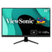 Viewsonic VX3267U-2K computer monitor 81.3 cm (32") 2560 x 1440 pixels Quad HD LED Black - VX3267U-2K