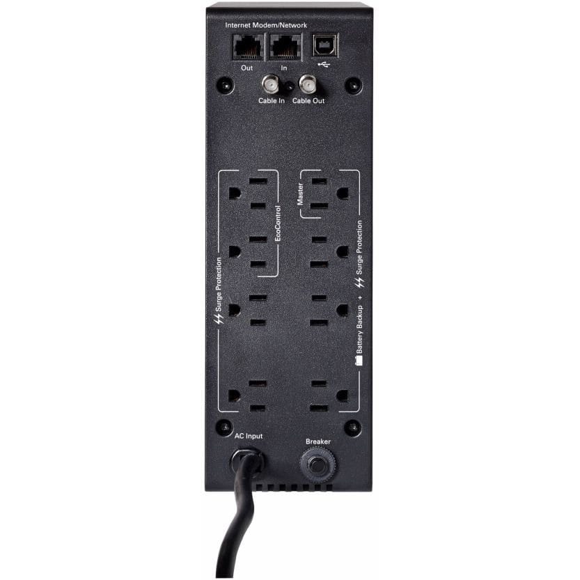 EATON Eaton 5S UPS 700 VA 420 Watt 120V Line-Interactive Battery Backup Tower USB - Tower - 2 Minute Stand-by - 110 V AC Input - 115 V AC Output - 8 x NEMA 5-15R - 5S700