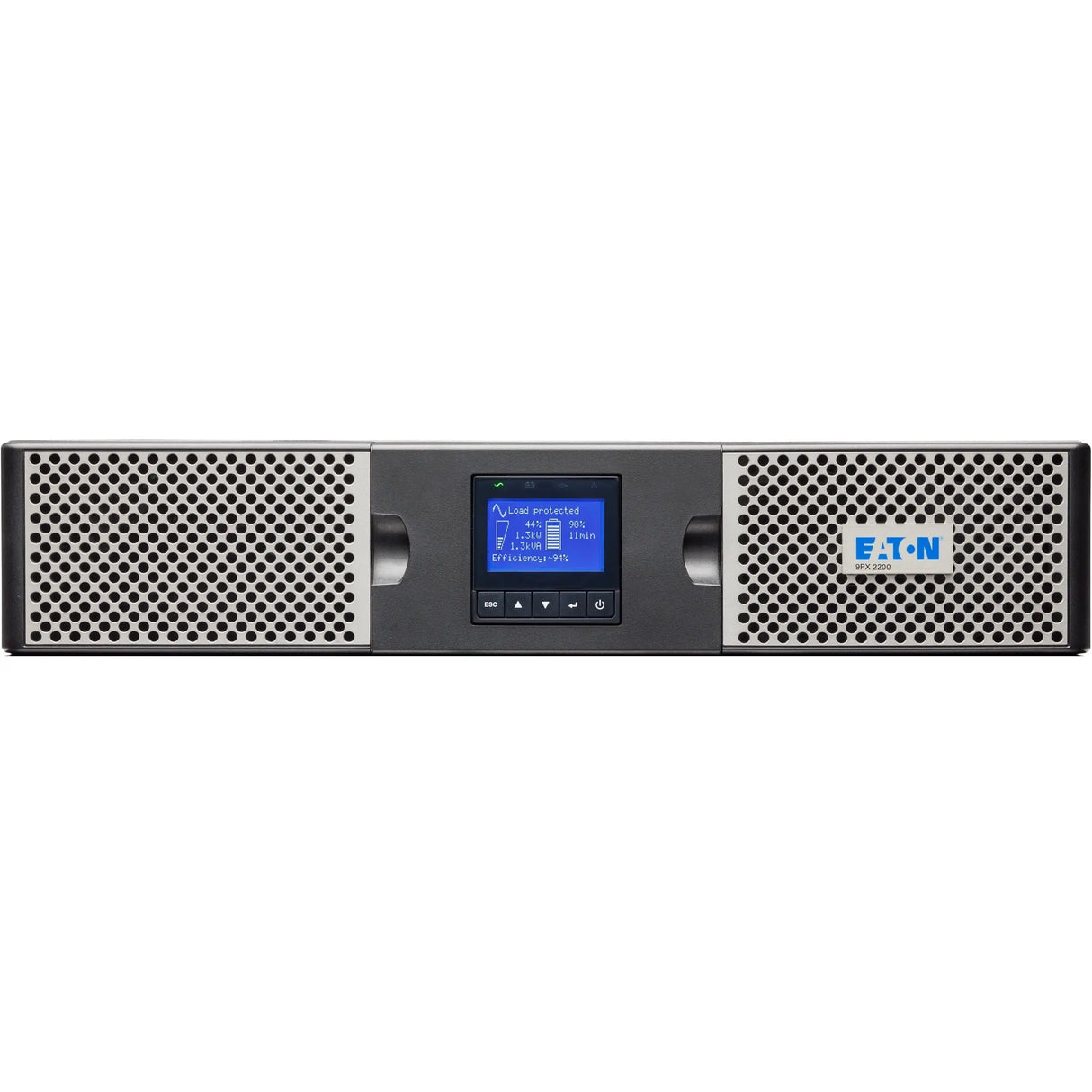 EATON Eaton 9PX UPS 2000VA 1800 Watt 120V Network Card Included 2U Rack/Tower UPS - 2U Rack/Tower - 100 V AC, 110 V AC, 120 V AC, 125 V AC Input - 100 V AC, 110 V AC, 120 V AC, 125 V AC Output - 1 x NEMA L5... - 9PX2000RTN