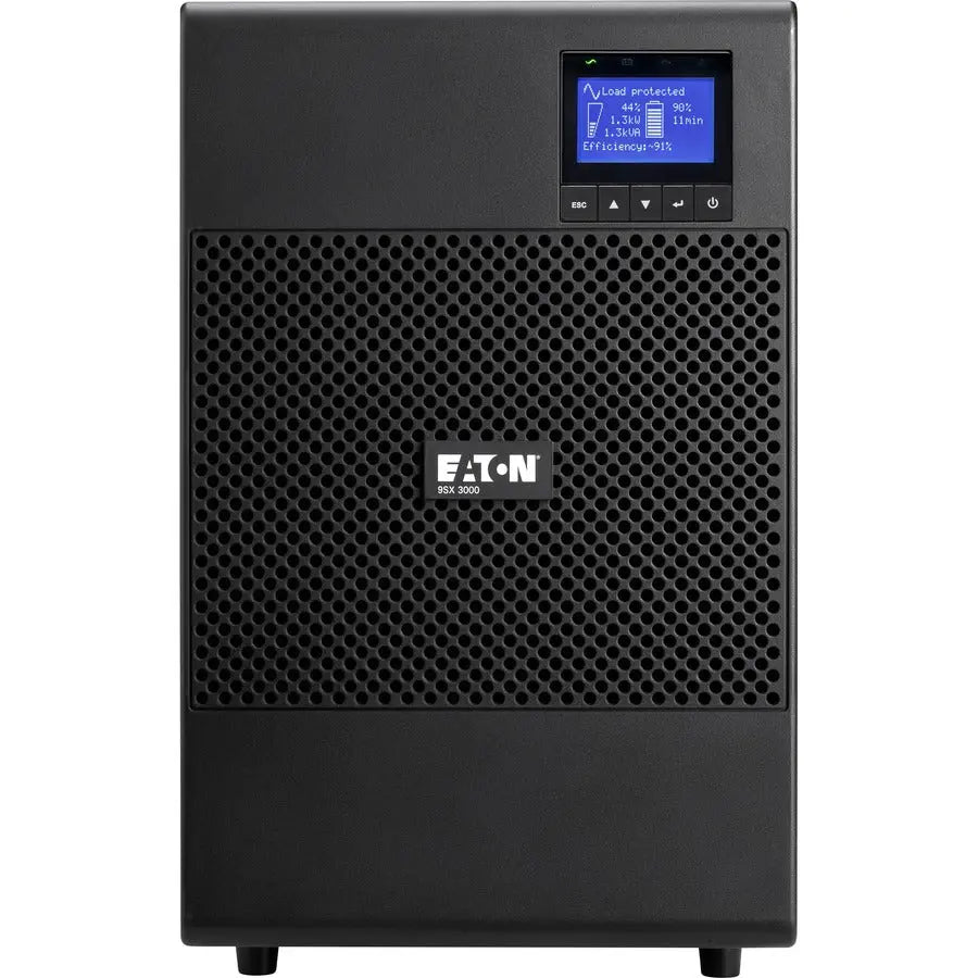 EATON Eaton 9SX UPS 3000VA 2700 Watt 208V Network Card Optional Tower UPS Extended Runtime - Tower - 5.80 Minute Stand-by - 230 V AC Input - 200 V AC, 208 V AC, 220 V AC, 230 V AC, 240 V AC Output - 8 x IEC... - 9SX3000G
