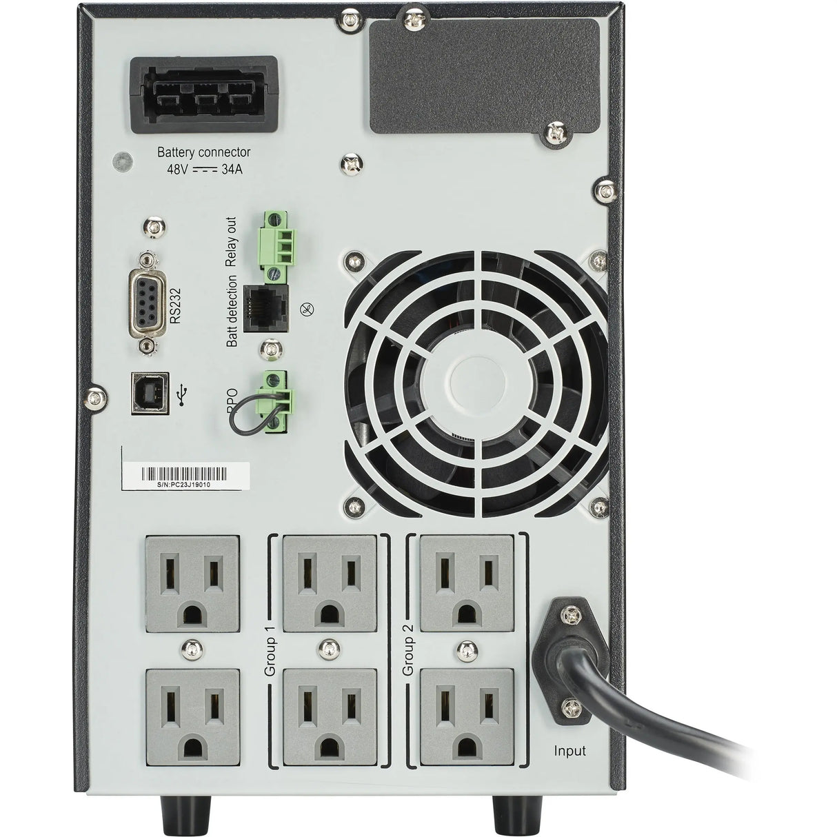 EATON Eaton 9SX UPS Online 1500VA 1350 Watt 120V Extended Runtime Tower UPS LCD USB - Tower - 5.90 Minute Stand-by - 120 V AC Input - 100 V AC, 110 V AC, 120 V AC, 125 V AC Output - 6 x NEMA 5-15R - 9SX1500