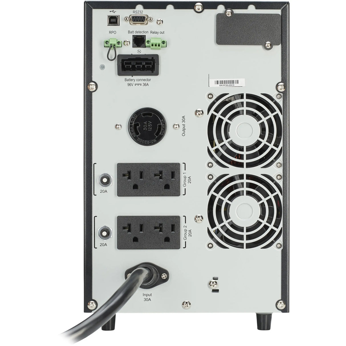 EATON Eaton 9SX UPS Online UPS 3000VA 2700 Watt 120V Extended Runtime Tower LCD USB - Tower - 5.70 Minute Stand-by - 120 V AC Input - 100 V AC, 110 V AC, 120 V AC, 125 V AC Output - 4 x NEMA 5-20R, 1 x NEMA... - 9SX3000