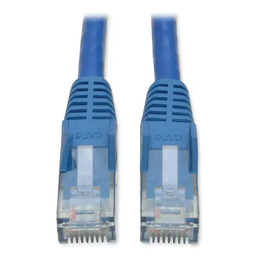 EATON EATON CAT6 Gigabit Snagless Molded Patch Cable, 1 ft, Blue - N201-001-BL
