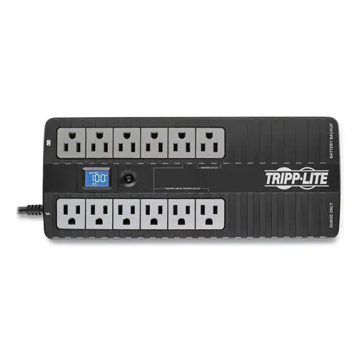 EATON EATON ECO Series Energy-Saving Standby UPS, 12 Outlets, 850 VA, 420 J - ECO850LCD