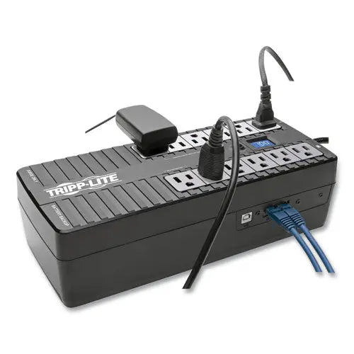 EATON EATON ECO Series Energy-Saving Standby UPS, 12 Outlets, 850 VA, 420 J - ECO850LCD