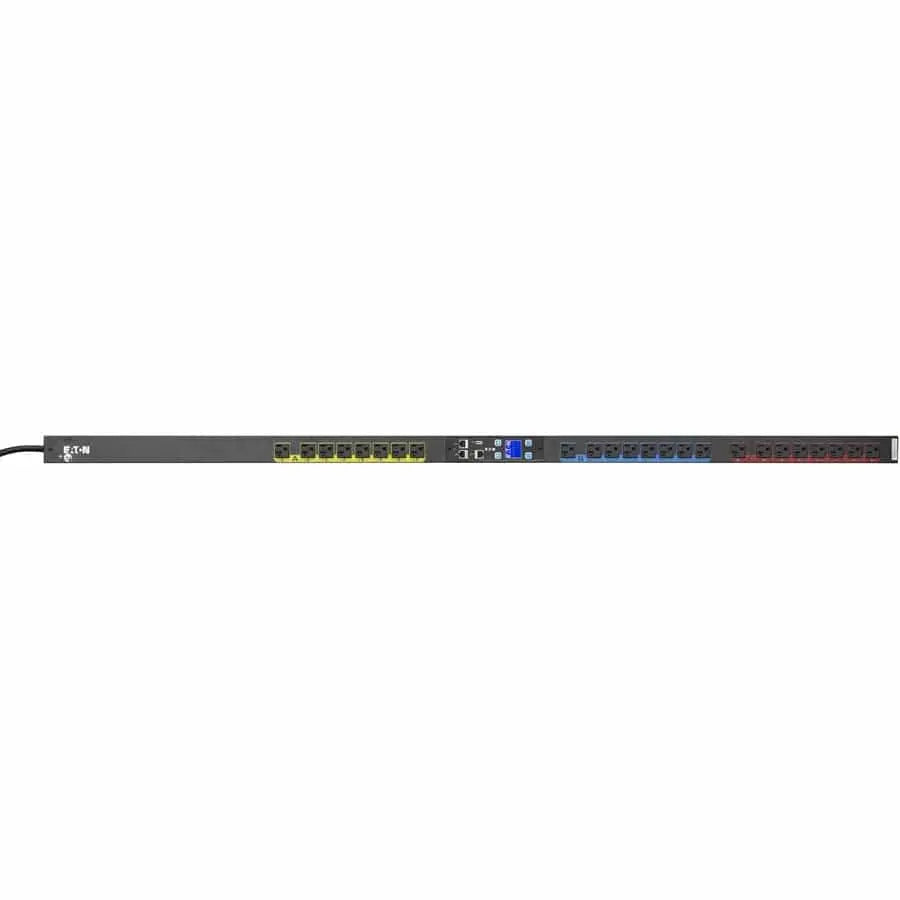 EATON Eaton ePDU G3 Managed 36U-C IN: L21-20P 16A 3P OUT: 24x5-20R - Switched - NEMA L21-20P - 24 x NEMA 5-20R - 120 V AC, 230 V AC - 5760 W - Network (RJ-45) - 36U - Vertical - Rack-mountable - EMA334-10