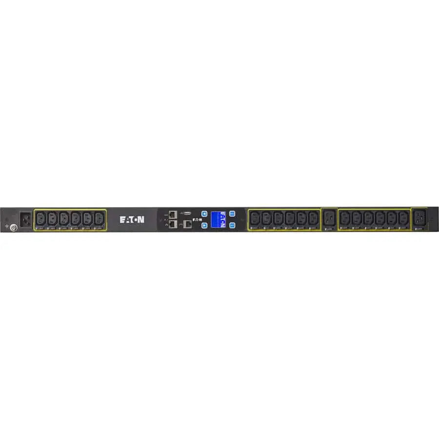 EATON Eaton Metered Input Rack PDU 3.84 kW max 100-240V 16A 0U Single-Phase PDU - IEC 60320 C20 - 18 x IEC 60320 C13, 2 x IEC 60320 C19 - 120 V AC, 230 V AC - 3840 W - Network (RJ-45) - 21U - Rack-mountable - EMI103-10