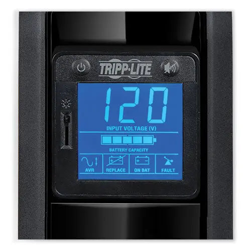 EATON EATON OmniSmart LCD Line-Interactive UPS Tower, 8 Outlets, 900 VA, 870 J - OMNI900LCD