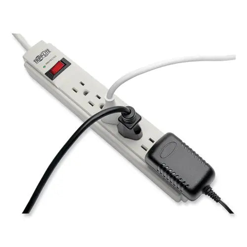 EATON EATON Protect It! Surge Suppressor, 6 AC Outlets, 15 ft Cord, 790 J, Light Gray - TLP615