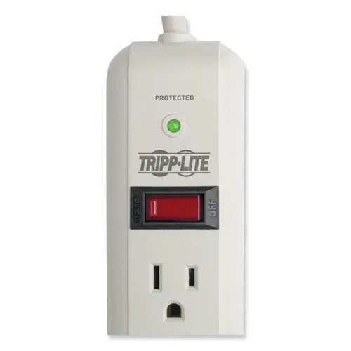 EATON EATON Protect It! Surge Suppressor, 7 AC Outlets, 12 ft Cord, 1,080 J, Light Gray - TLP712