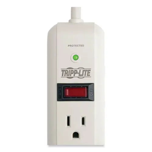 EATON EATON Protect It! Surge Suppressor, 7 AC Outlets, 25 ft Cord, 1,080 J, Light Gray - TLP725