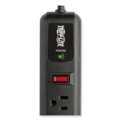 EATON EATON Protect It! Surge Suppressor, 7 AC Outlets, 4 ft Cord, 1,080 J, Black - TLP74RB